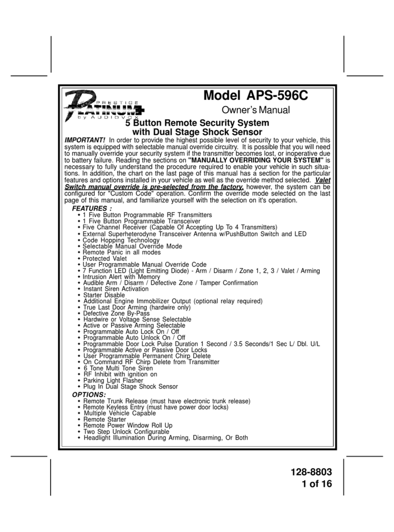 Platinum APS-596C Manuale utente