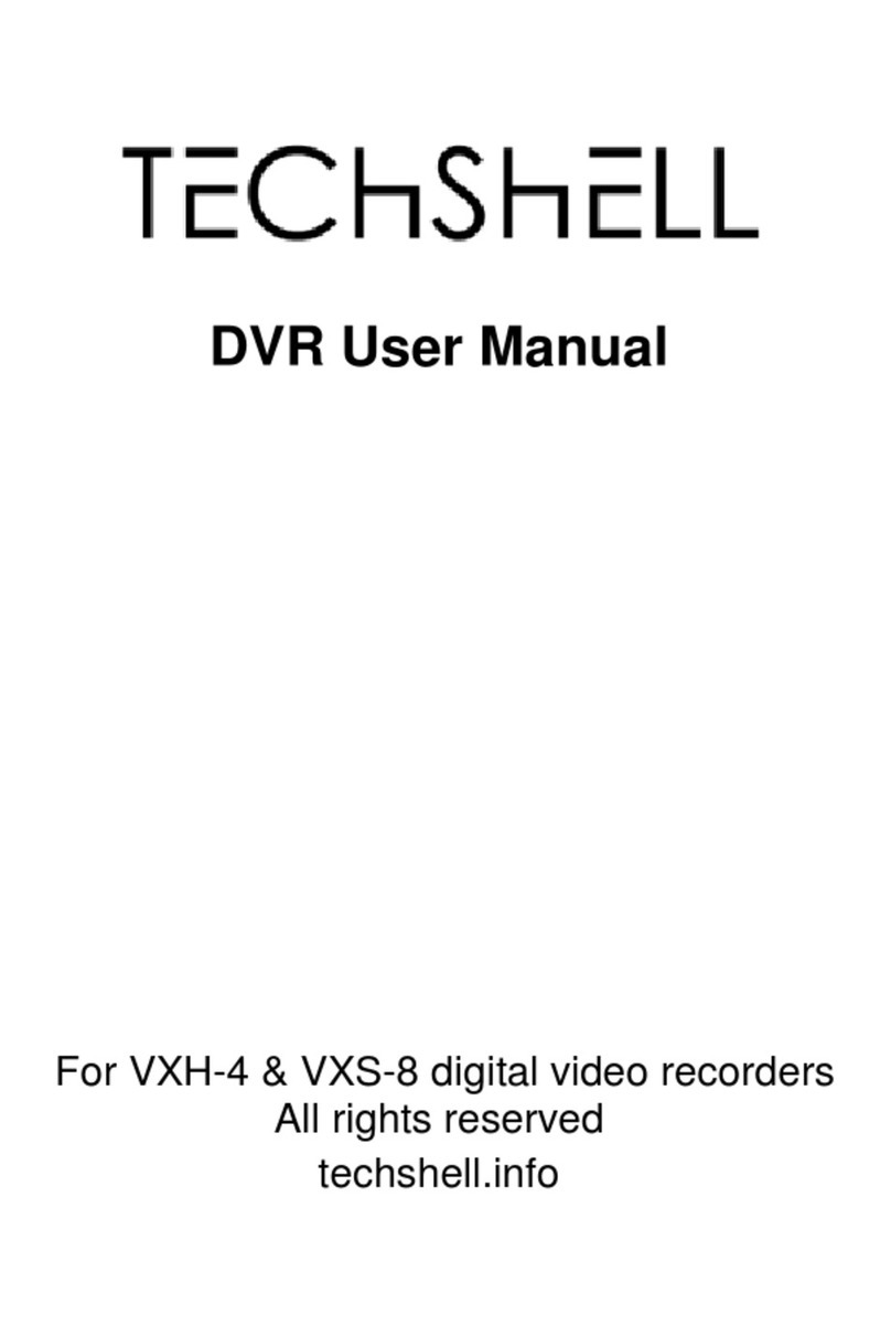 Techshell VXH-4 Manuale utente