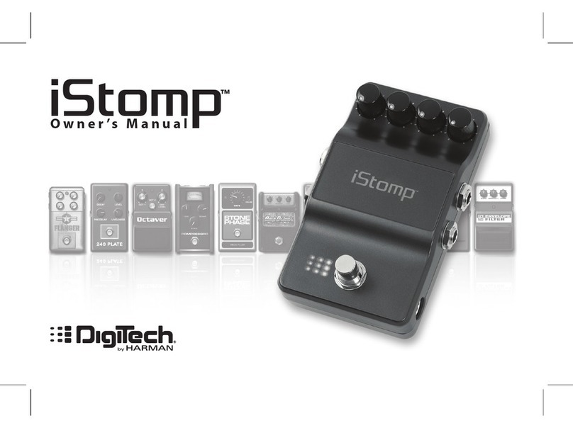 digi-tech iStomp Manuale utente
