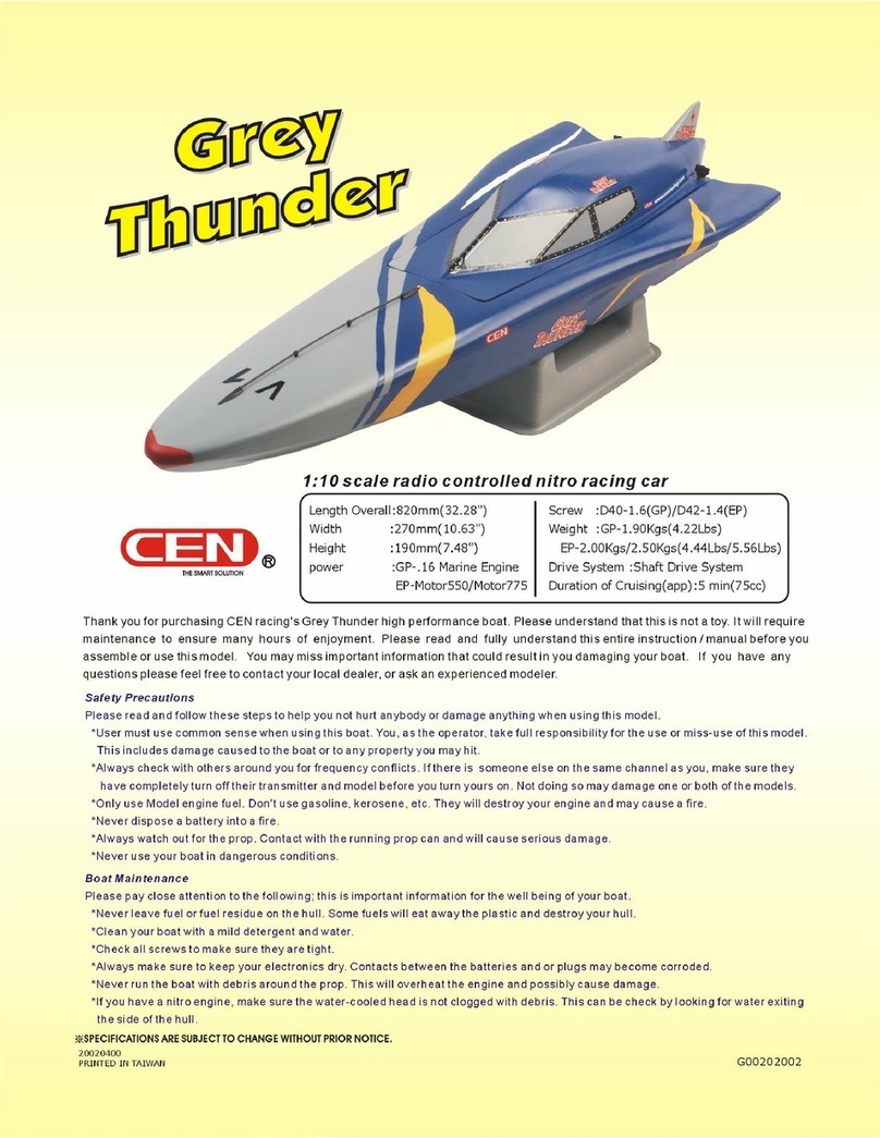 Cen Grey thunder Manuale utente