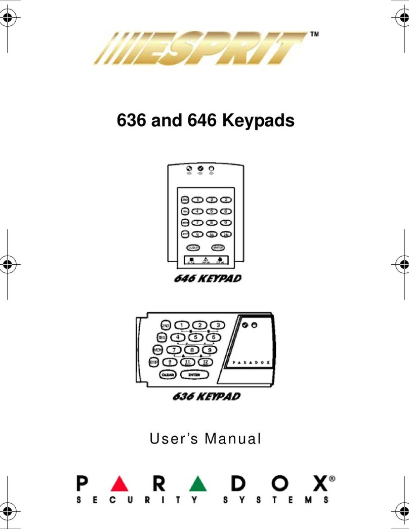 ESPRIT 636 Manuale utente