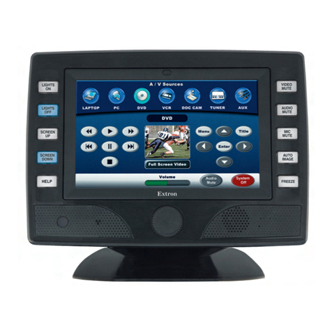 Extron electronics TLP 700MV Manuale utente