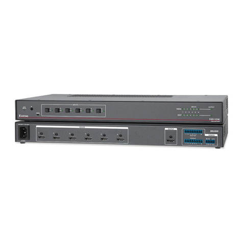 Extron electronics SW6 HDMI Manuale utente