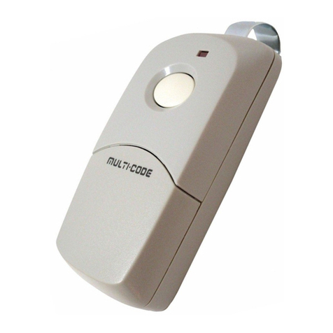 Multi-code Multi-Code 3089 Manuale utente