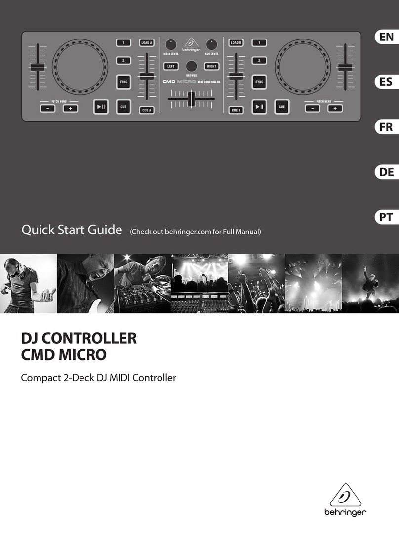 Behringer CMD Micro Manuale utente