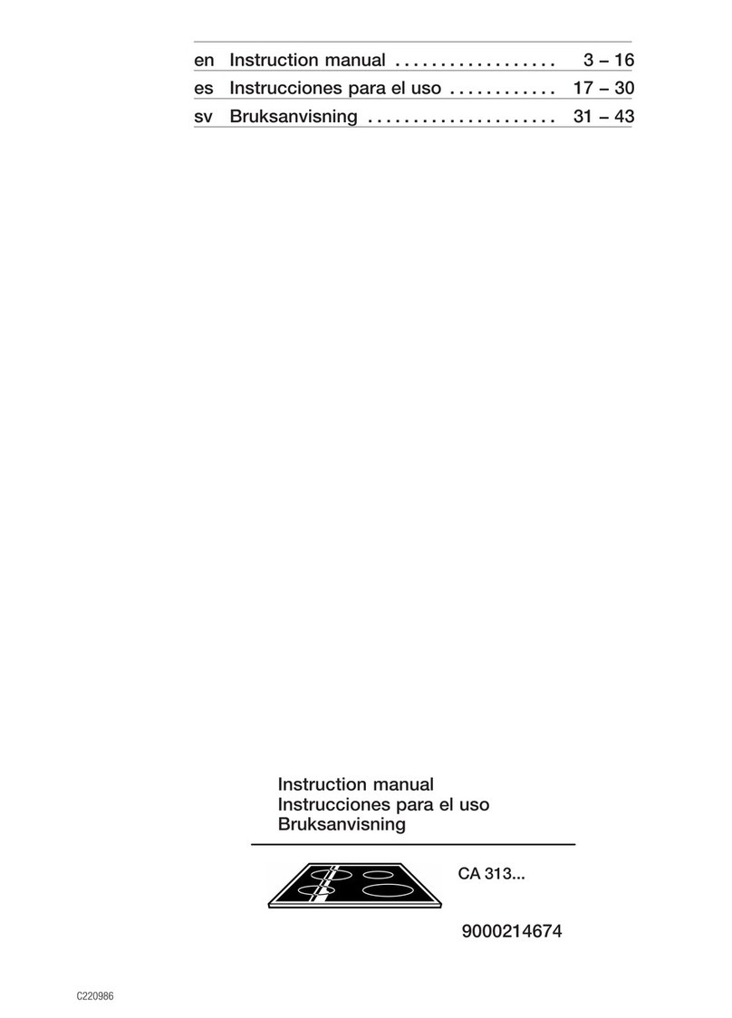 CONSTRUCTA CA313 Series Manuale utente