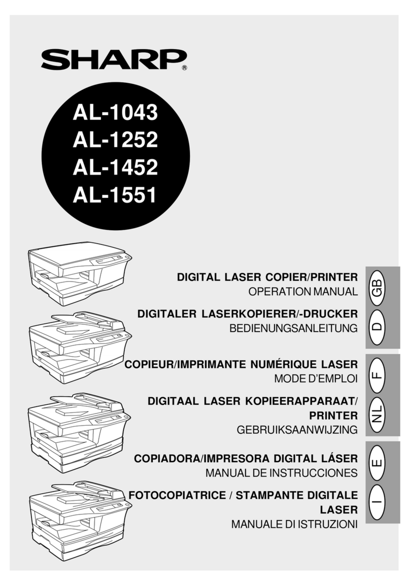 Sharp AL-1043 Manuale utente