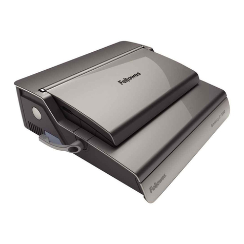 Fellowes Galaxy e500 Manuale utente
