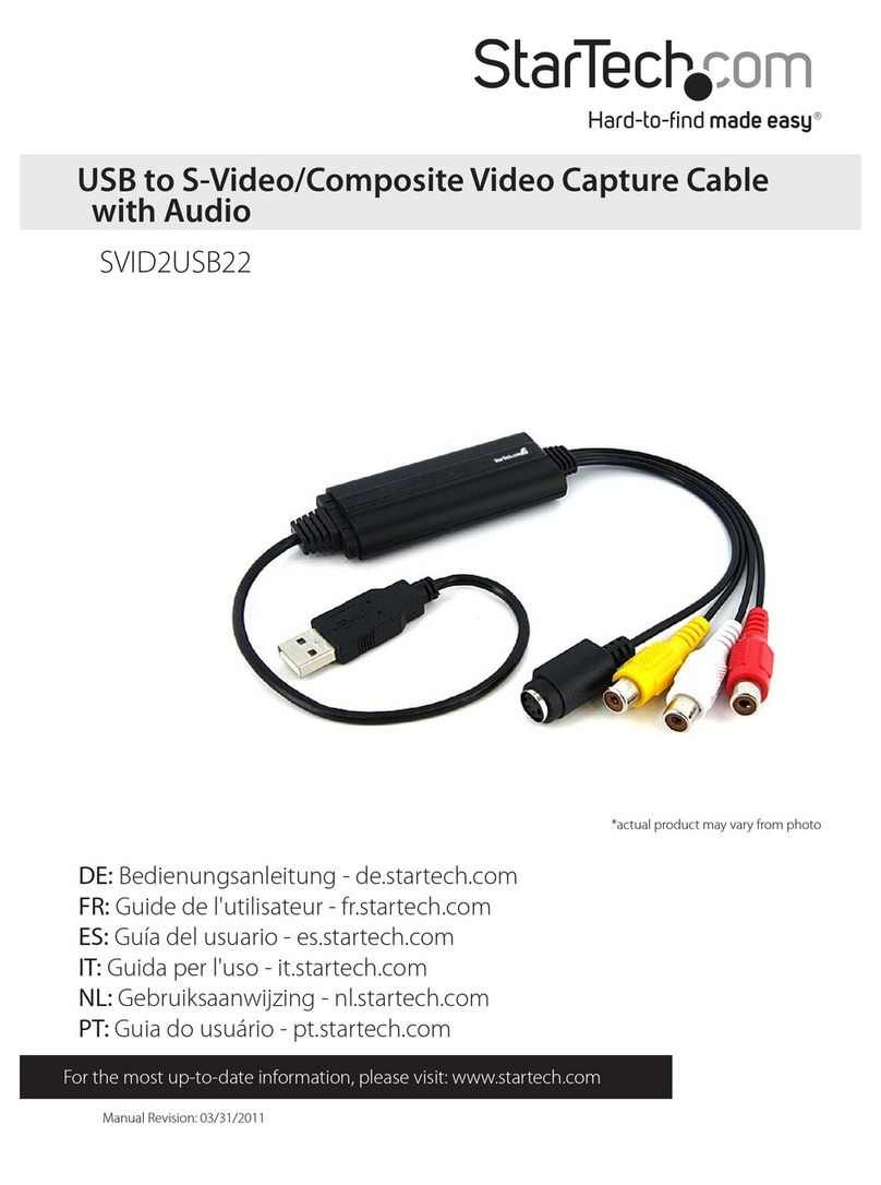 StarTech.com SVID2USB22 Manuale utente