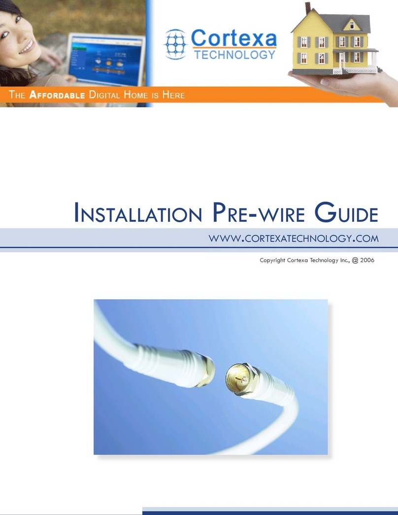 Cortexa Technology 7202 Manuale utente