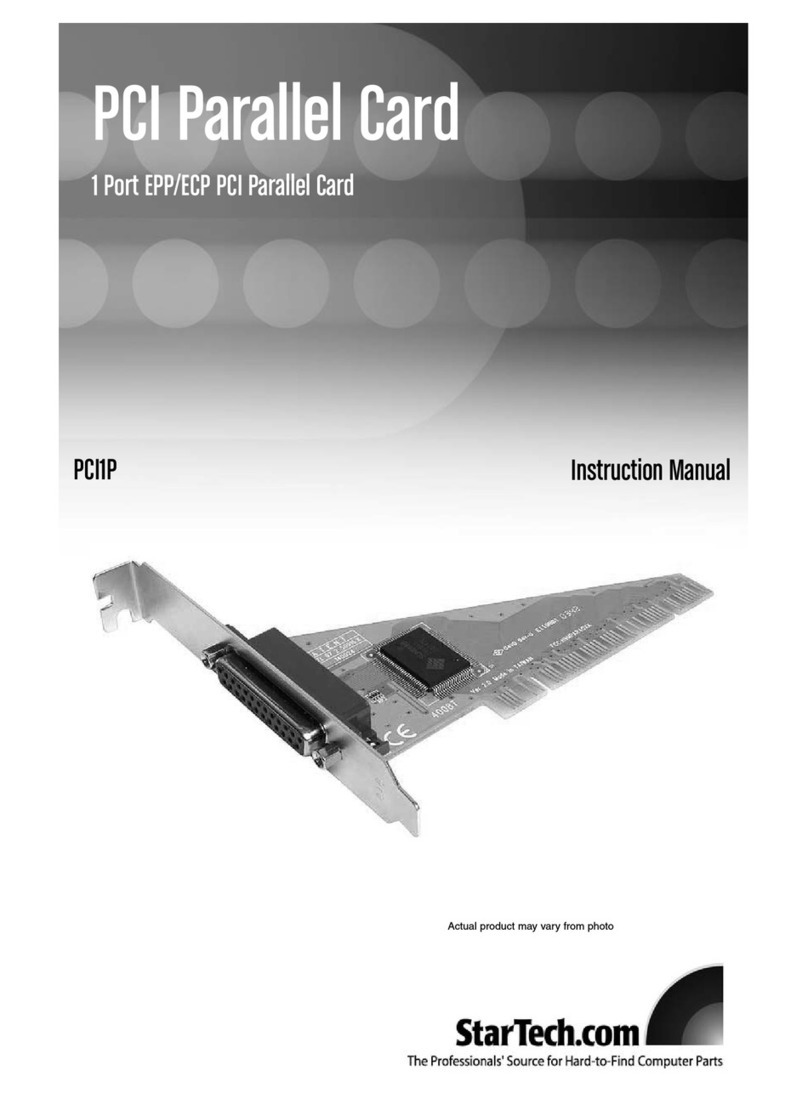 StarTech.com PCI1P Manuale utente