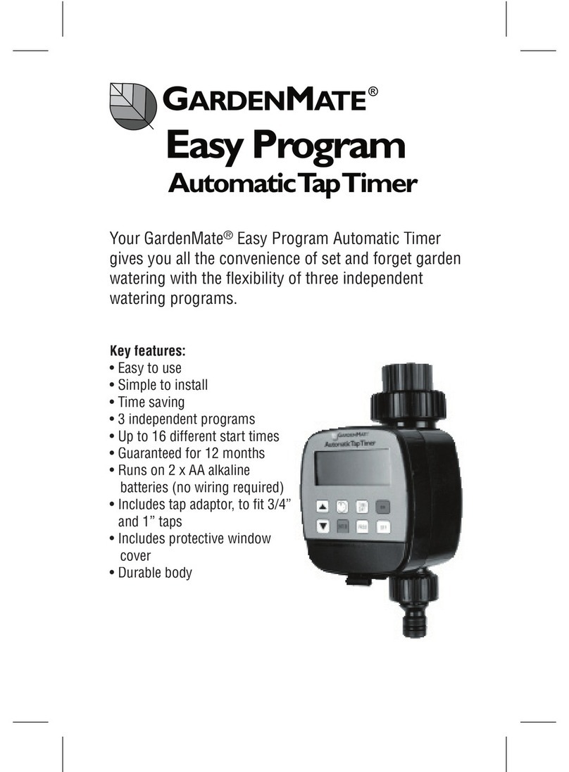 GardenMate Easy Program Manuale utente