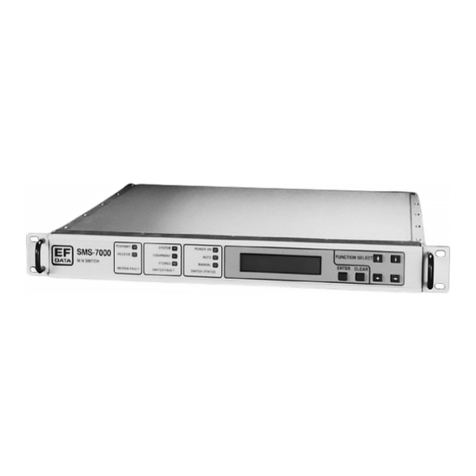 Comtech EF Data SMS-7000 Manuale utente