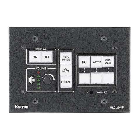 Extron electronics MLC 226 Series Manuale utente