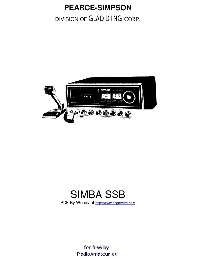Gladding Simba SSB Manuale utente