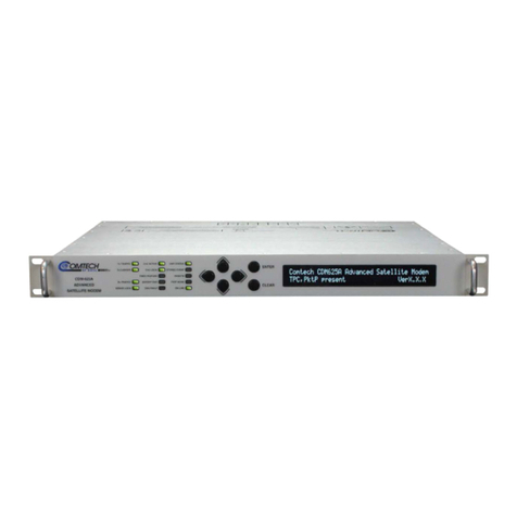 Comtech EF Data CDM-625A Manuale utente
