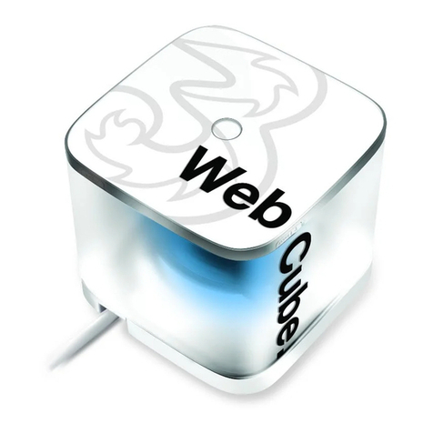 Three Web Cube Manuale utente