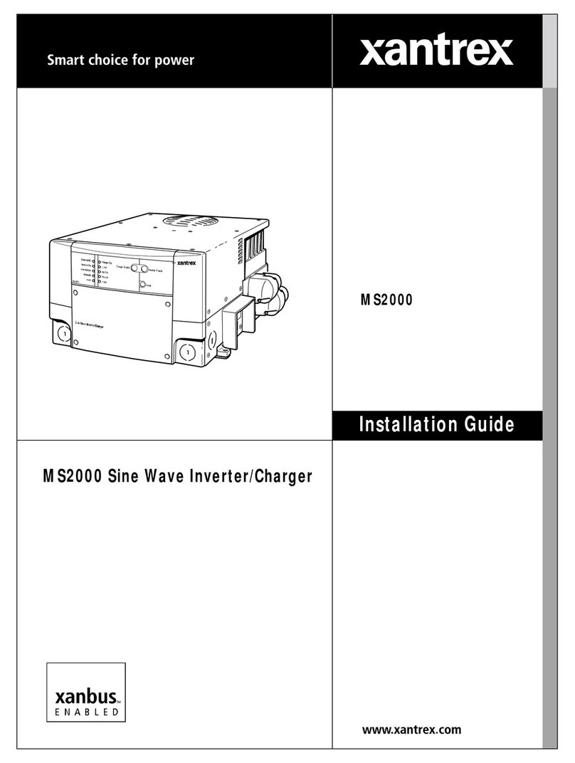 Xantrex MS2000 Manuale utente