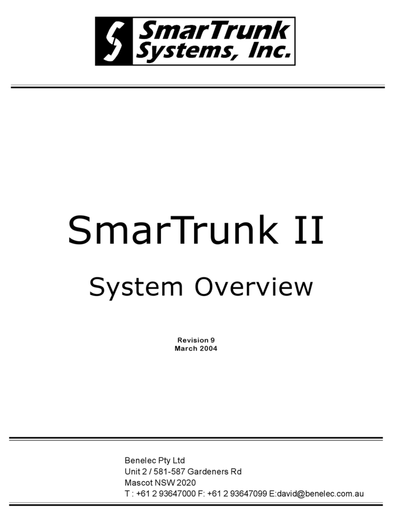 SmartTrunk Systems SmarTrunk II Guida all'installazione