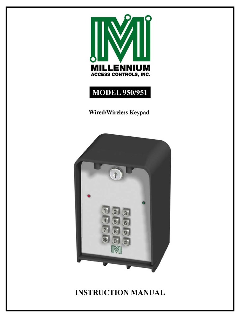 Millenium 950 Manuale utente Millenium 950 Manuale utente
