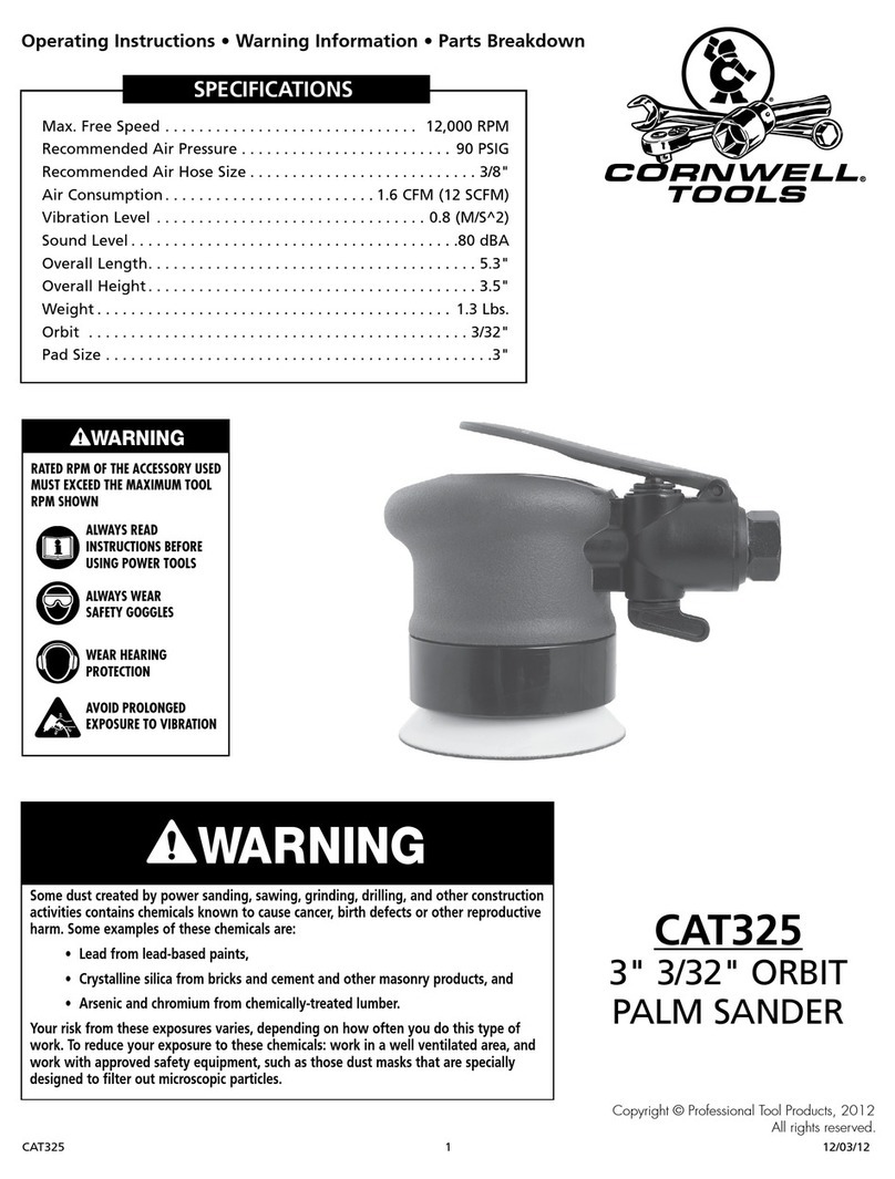 Cornwell Tools CAT325 Manuale utente Cornwell Tools CAT325 Manuale utente