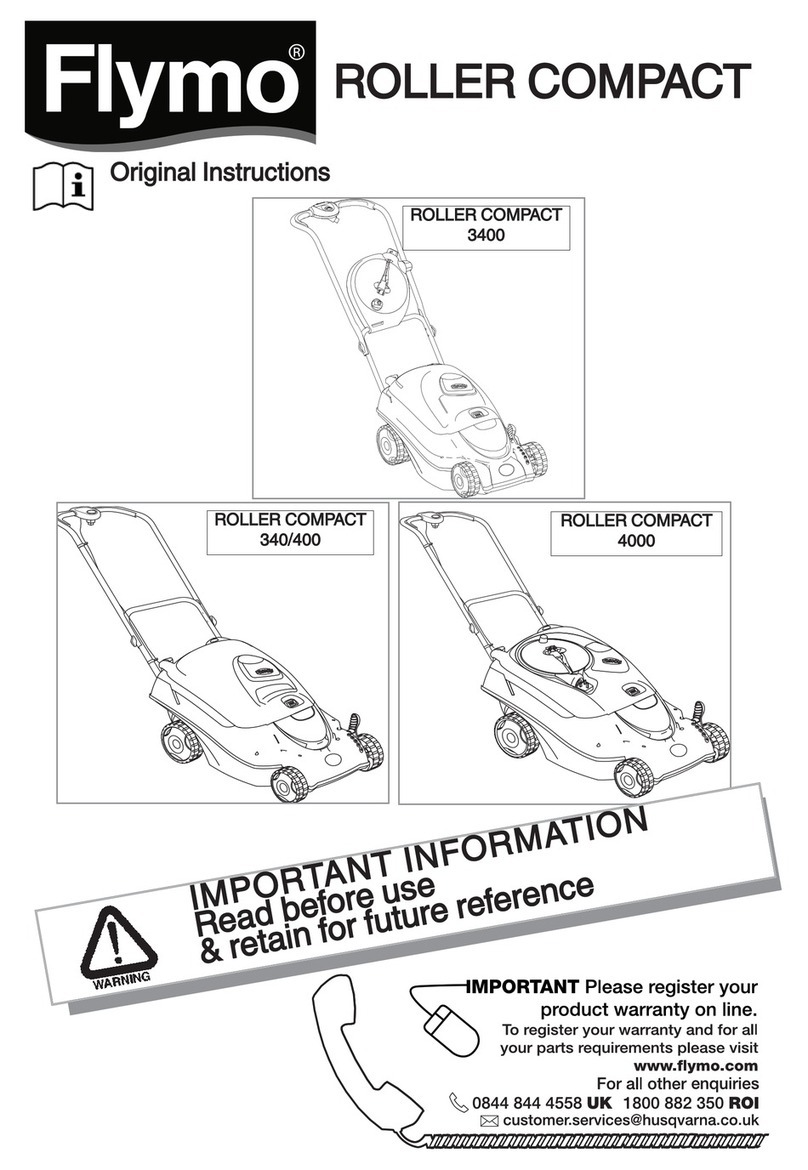 Flymo 3400 Manuale utente