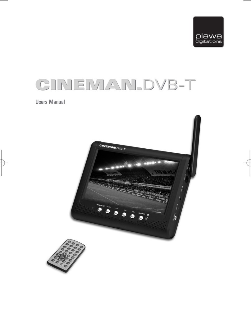 Plawa Cineman DVB-T Manuale utente