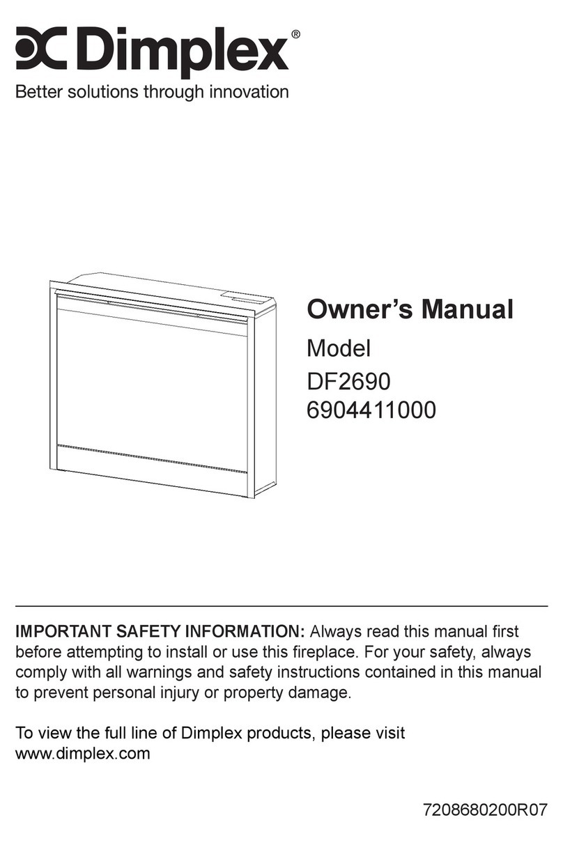 Dimplex DF2690 Manuale utente