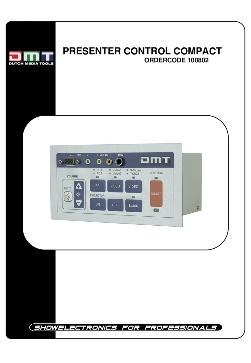 DMT Presenter Control Compact Manuale utente
