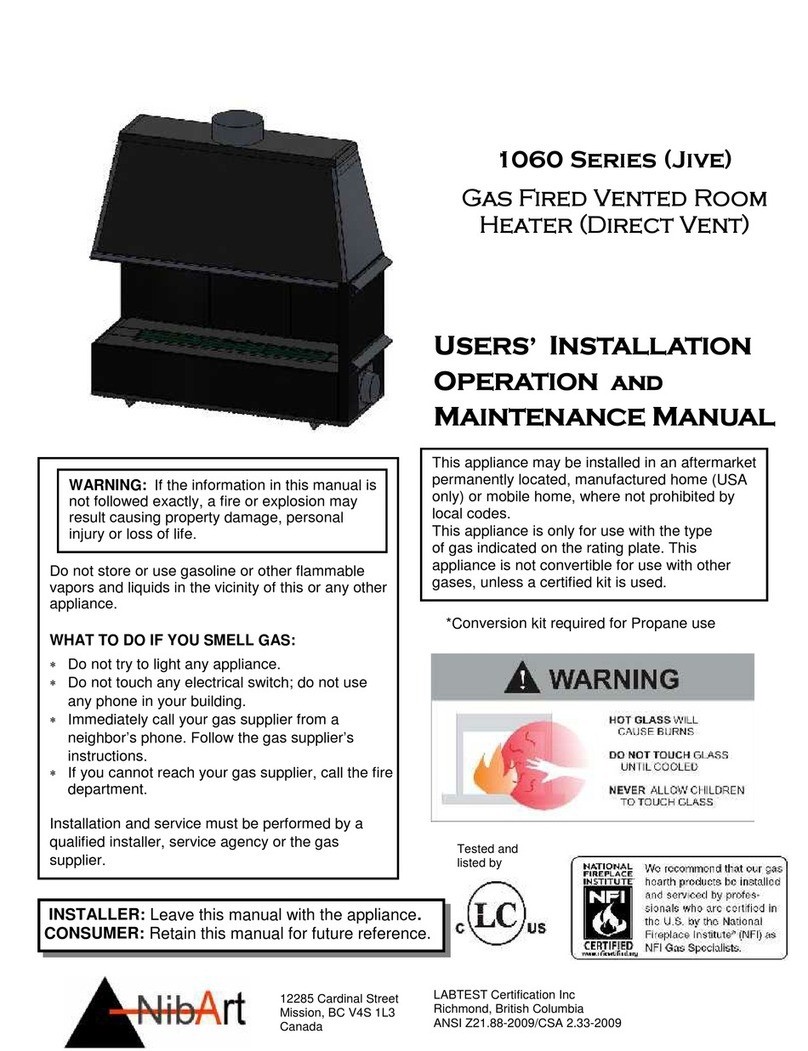 Nibart 1060 Series Manuale del proprietario