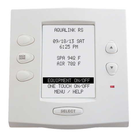 Jandy AquaLink RS Manuale utente