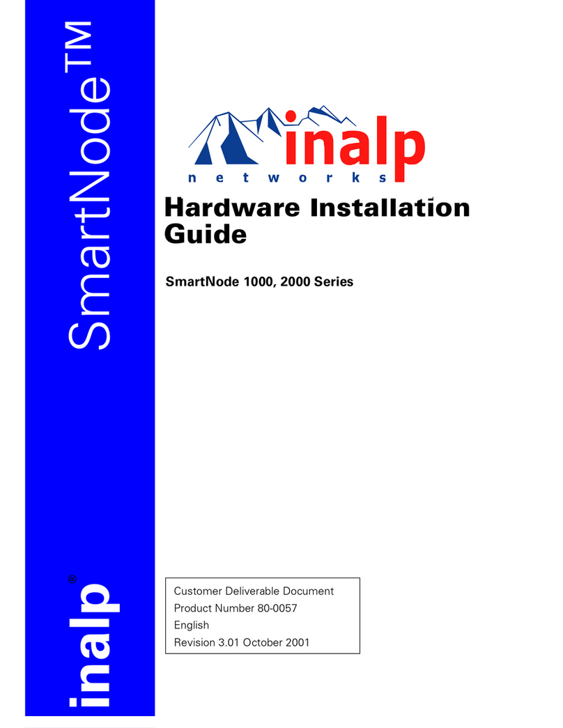 Inalp Networks SmartNode 1000 Series Manuale utente