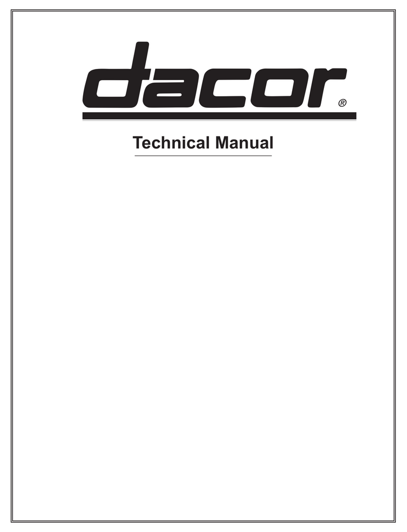Dacor CPS Manuale utente