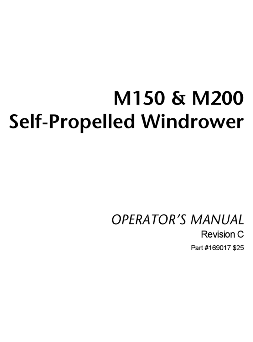 MacDon M150 Manuale utente