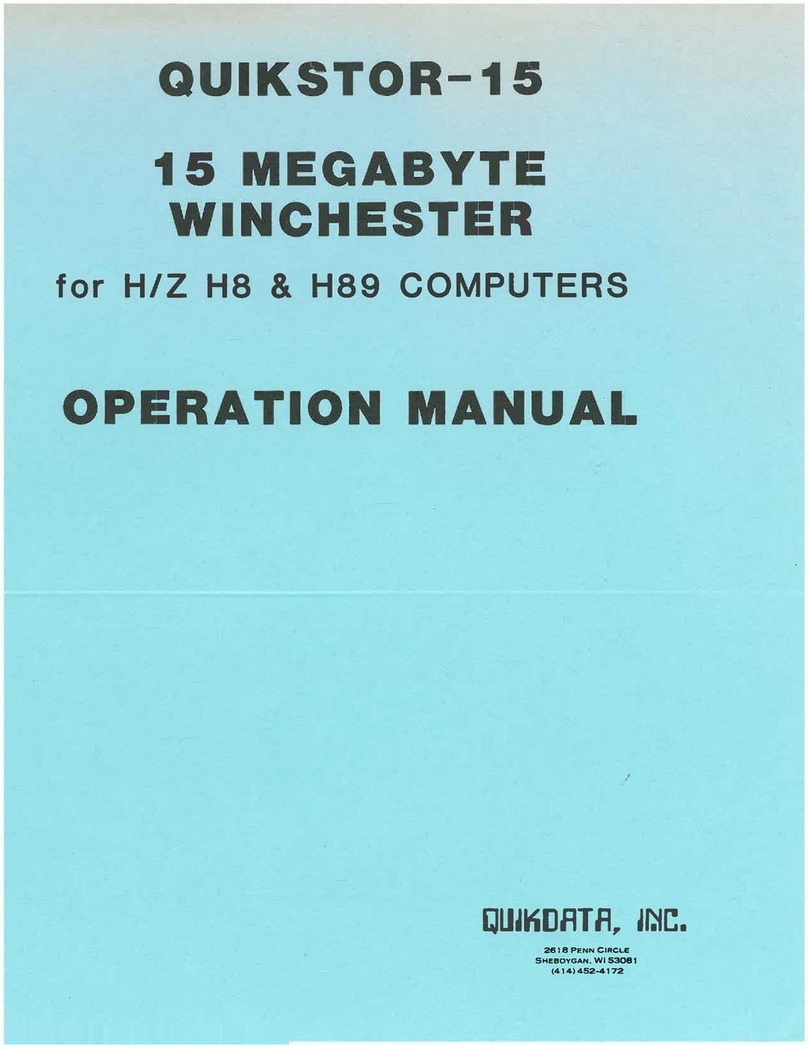 Quickdata Quikstop-15 Manuale utente