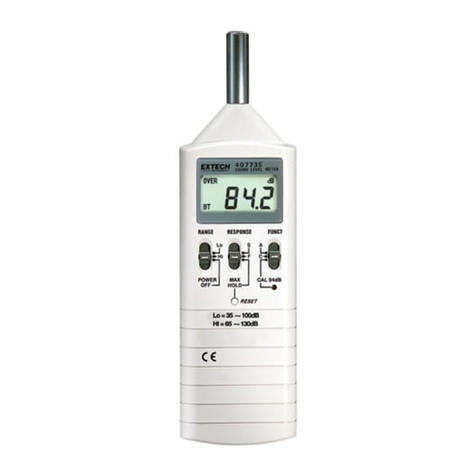 Extech Instruments 407735 Manuale utente