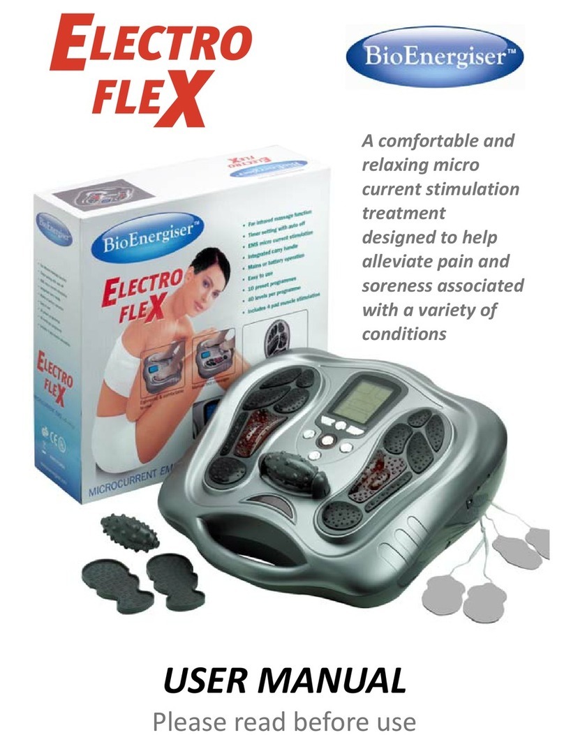 BioEnergiser ElectroFlex Manuale utente