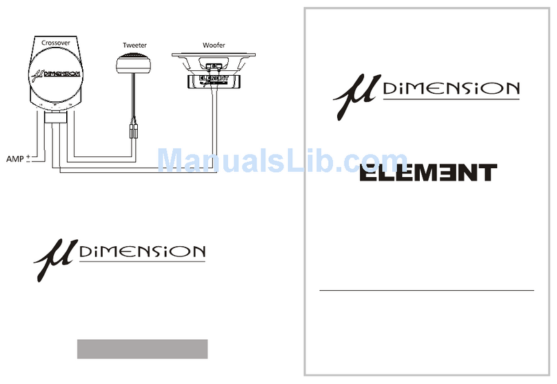 m-Dimension Element Manuale utente