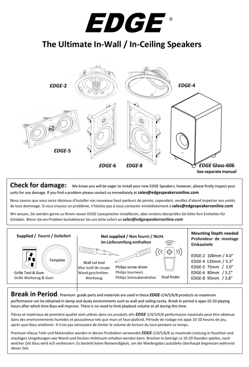 Edge EDGE-2 Manuale utente