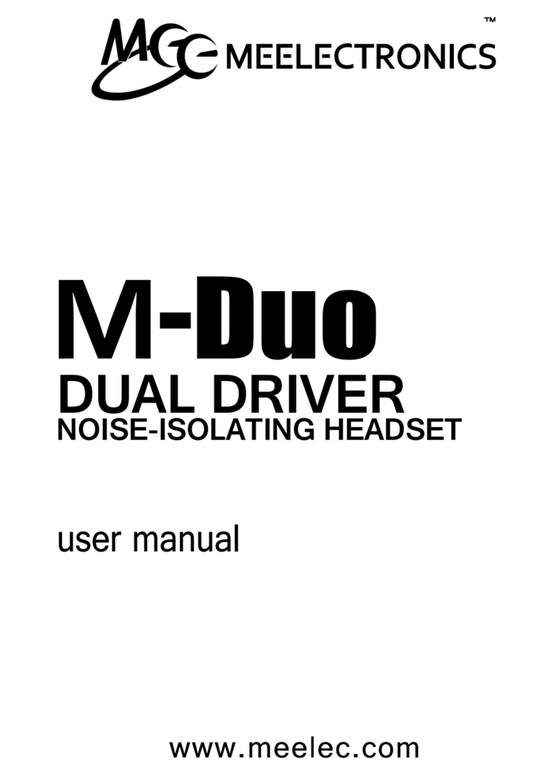 Meelectronics M-Duo Manuale utente