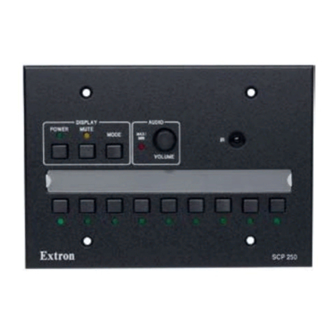 Extron electronics SCP 250 Manuale utente