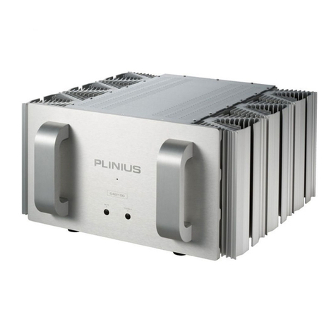 Plinius SA-REFERENCE Manuale utente