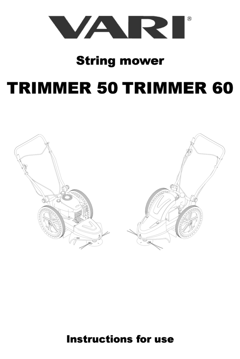 Vari Trimmer 50 Manuale utente