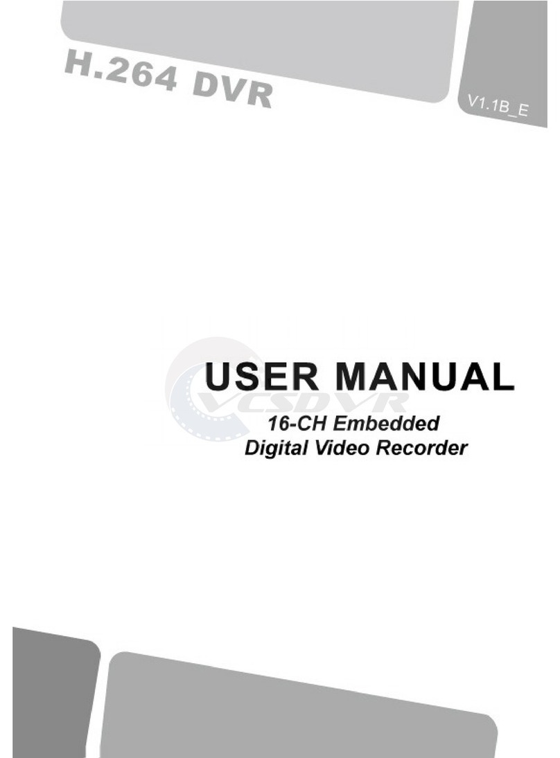 VCSDVR DVR Manuale utente