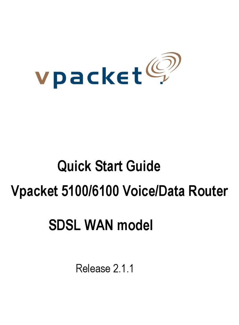 vpacket Hotwire 5100 Manuale utente