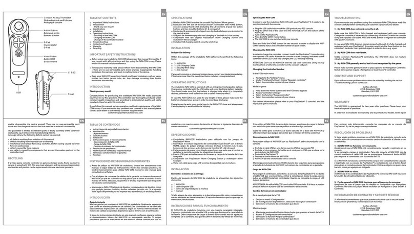 Snakebyte Nav-Con Manuale utente