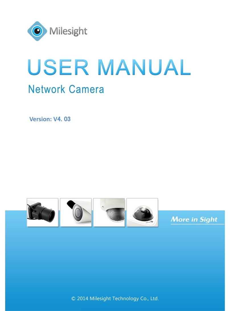Milesight Network camera Manuale utente