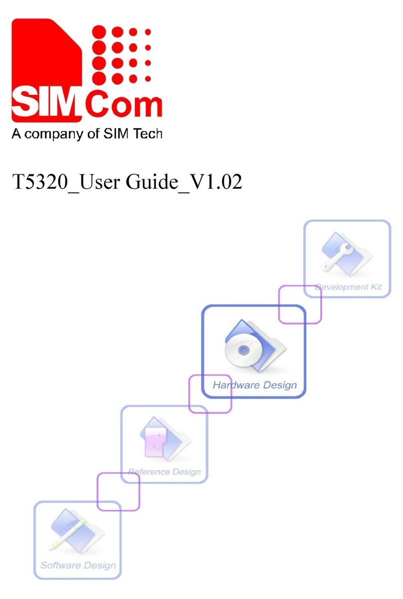 SimCom T5320 Manuale utente