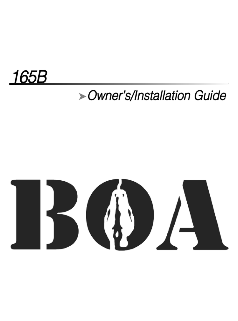 BOA 165B Manuale utente