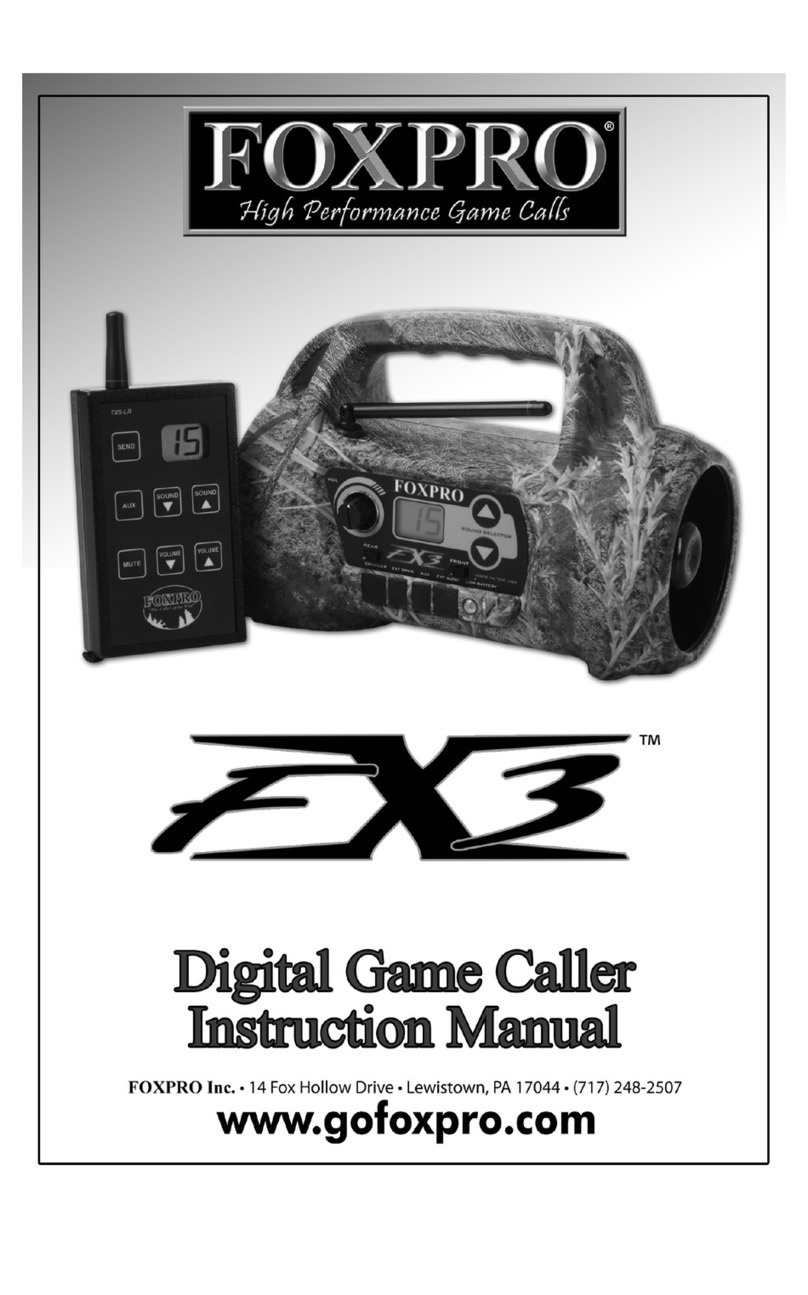Foxpro FX3 Manuale utente Foxpro FX3 Manuale utente